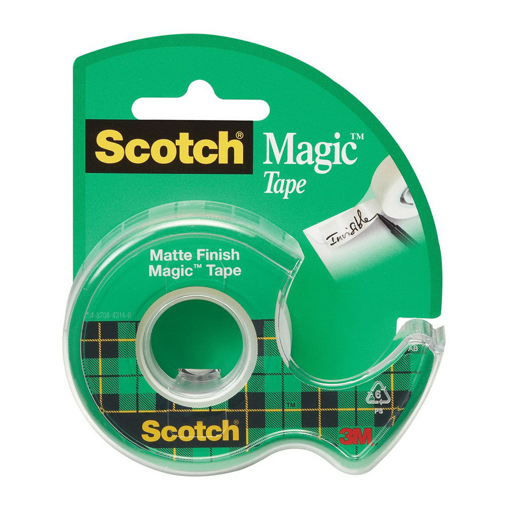 3M Scotch Magic Mattle Finish Tape, Size: 0.75 X 300 Inches, #034, 1 Ea